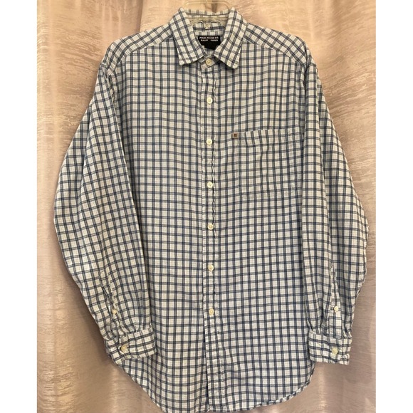 Polo Jeans Co. Ralph Lauren Plaid Button Down‎ Shirt Mens Large - Picture 1 of 8